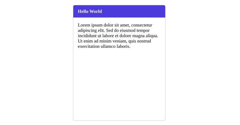 Component Card