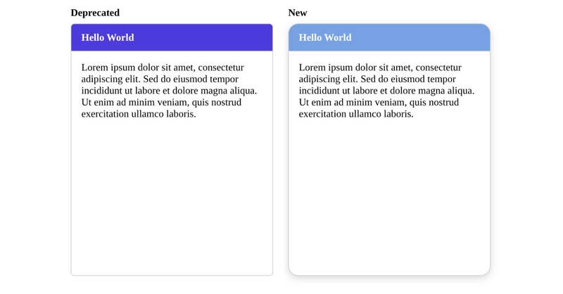 Components compare